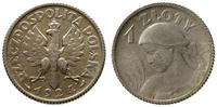 1 złoty 1924, Paryż, Głowa Kobiety z kłosami, ba