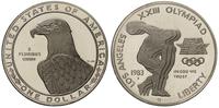 1 dolar 1983/S, XXIII Olimpiada - Los Angeles, s