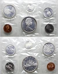 rocznikowy zestaw 6 monet obiegowych 1966, Ottaw