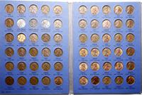 Stany Zjednoczone Ameryki (USA), zestaw 86 x 1 cent, 1941–1976