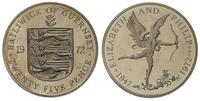 25 pensów 1972, Wybite z okazji srebrnego jubile