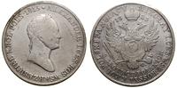 5 złotych 1833 KG, Warszawa, czyszczone, moneta 