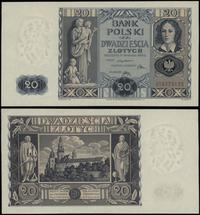 20 złotych 11.11.1936, seria DT, numeracja 85731