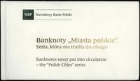 zestaw banknotów obiegowych Miasta Polskie 1.03.