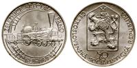 50 koron 1989, Kremnica, 150 lat kolei żelaznej 