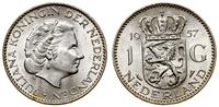 1 gulden 1957, Utrecht, srebro próby 720, ok. 6.