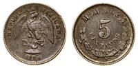 Meksyk, 5 centavo, 1904 MoM