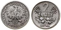 2 złote 1960, Warszawa, aluminium, Parchimowicz 