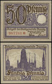 Polska, 50 fenigów, 15.04.1919