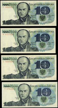 Polska, zestaw banknotów o nominale 10 złotych, 1.06.1982