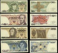 zestaw 4 banknotów, w zestawie: 50 złotych 1.12.