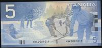 Kanada, 5 dolarów, 2002 / 2003