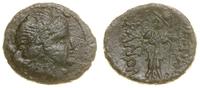 brąz III–II w. pne, Aw: Głowa kobiety w prawo, R