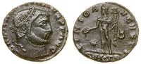 follis 310–311, Tessaloniki, Aw: Głowa cesarza w