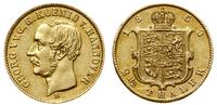 Niemcy, 2 1/2 talara w złocie, 1853 B
