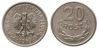 20 groszy 1963, PRÓBA - NIKIEL, nakład 500 szt, 