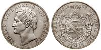 dwutalar = 3 1/2 guldena 1858 F, Drezno, przetar