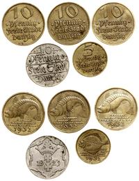 zestaw 5 monet, Berlin, zestaw: 5 i 4 x 10 fenig