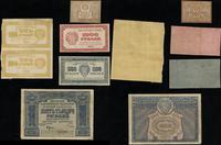 zestaw 6 banknotów rosyjskich 1920–1921, w zesta