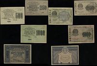 Rosja, zestaw 4 banknotów rosyjskich, 1919–1921