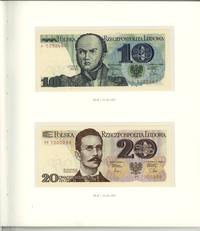 Polska, niekompletny zestaw banknotów obiegowych PRL - banknoty polskie 1975-1996