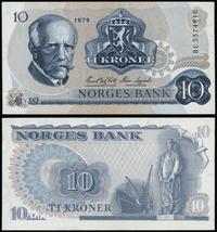Norwegia, 10 koron, 1979