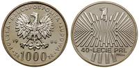 1.000 złotych 1984, Warszawa, 40 - Lecie PRL, wy