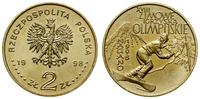 2 złote 1998, Warszawa, XVIII zimowe Igrzyska Ol