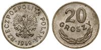 20 groszy 1949, Kremnica, miedzionikiel, delikat