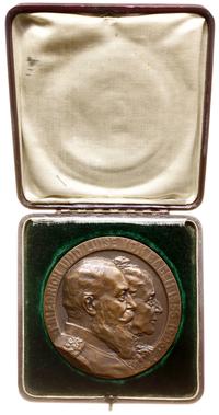 Niemcy, medal na pamiątkę 50. rocznicy zaślubin z Luizą Marią Elżbietą von Hohenzollern, 1906