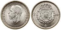 2 korony 1945 G, Sztokholm, srebro próby 400, 14