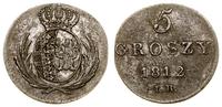 Polska, 5 groszy, 1812 IB