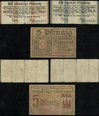 zestaw 3 bonów , w zestawie: 10 fenigów 9.12.191