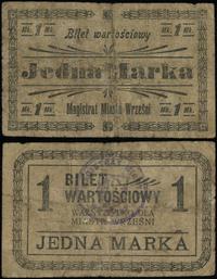 bon na 1 markę bez daty (1919), na stronie odwro
