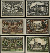 Śląsk, zestaw: 10, 25 i 50 fenigów, 1.04.1921