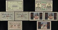 zestaw 4 banknotów 1921, w zestawie: 25 fenigów 