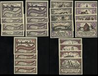 zestaw 12 banknotów ważne od 1.09.1921 do 30.06.