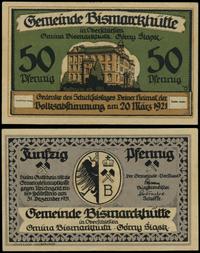 50 fenigów ważne do 31.12.1921, wydane z okazji 