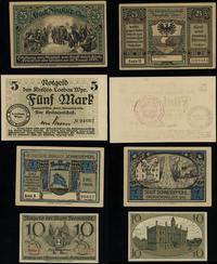 zestaw 4 bonów, w zestawie: 10 fenigów 1918 Wsch