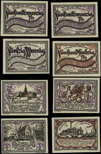 Pomorze, zestaw 4 banknotów, ważne od 01.09.1921 do 30.06.1922