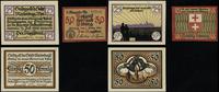 Prusy Zachodnie, zestaw 3 banknotów, 1920–1921