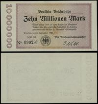 10 milionów marek 2.09.1923, Berlin, seria OB 36