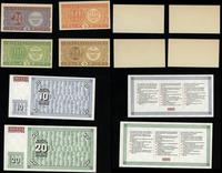 zestaw różnych banknotów, zestaw różnych pseudobanknotów