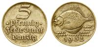 5 fenigów 1932, Berlin, Flądra, AKS 23, Jaeger D