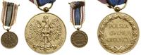 Polska, Medal Pamiątkowy za Wojnę 1918–1921 z miniaturą, od 1928