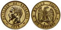 Francja, 10 centymów, 1852 A