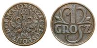 Polska, 1 grosz, 1933