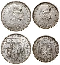 Czechosłowacja, zestaw: 20 koron 1937 i 10 koron 1928