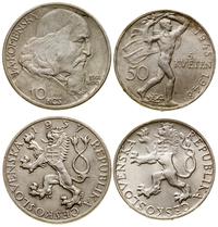 lot 2 monet, 50 koron 1948 (3 rocznica Powstania