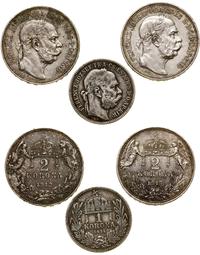 Węgry, zestaw 3 monet